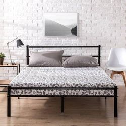 Zinus Geraldine 12"/full inch Black metal Bed Frame - New/unopened ! 