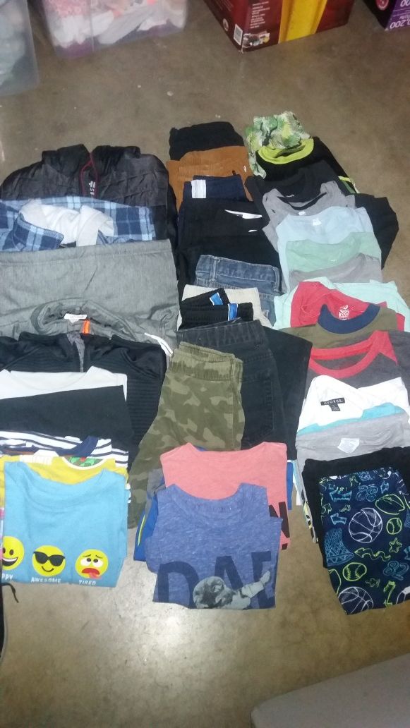 Boy 7/8 clothes lot