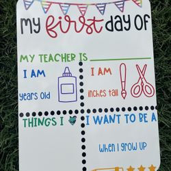 Back To School Signs.