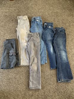 Size 12 boys jeans & shorts