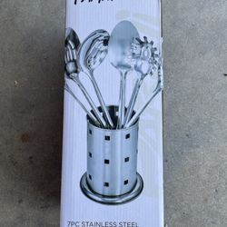UNOPENED NEW stainless Steel Utensil Set 