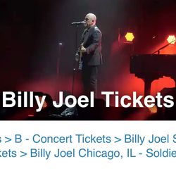 Billy Joel & Stevie Nicks 1 ticket for sale