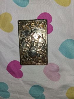 Pokemon gold plated