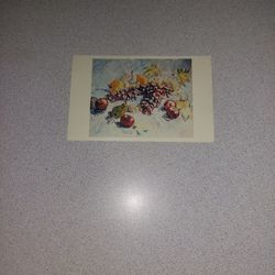 VINTAGE PRINT OF STILL LIFE: FRUIT BY VINCENT VAN GOGH