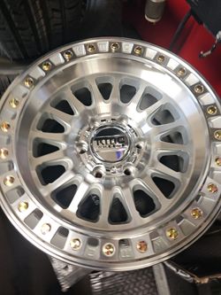 17 kmc rims 6 lug 6x139 6x5.5 on new tires 35 1250 17