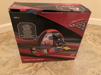 Cars tent/sleeping bag