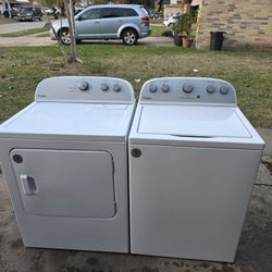 2023 Whirlpool Washer And Dryer Electric Set 