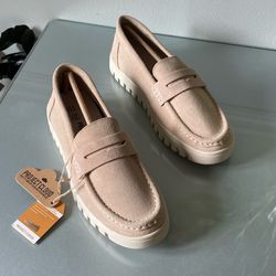 Project Cloud Premium Comfort Tan Loafers NWT