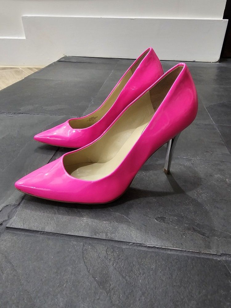Pink Heels by Guess - Size 8 - NEVER WORN