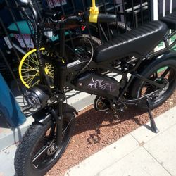 Electric Bike For Sale Brand New. Only $1499 Or Make $50 Monthly Payments 