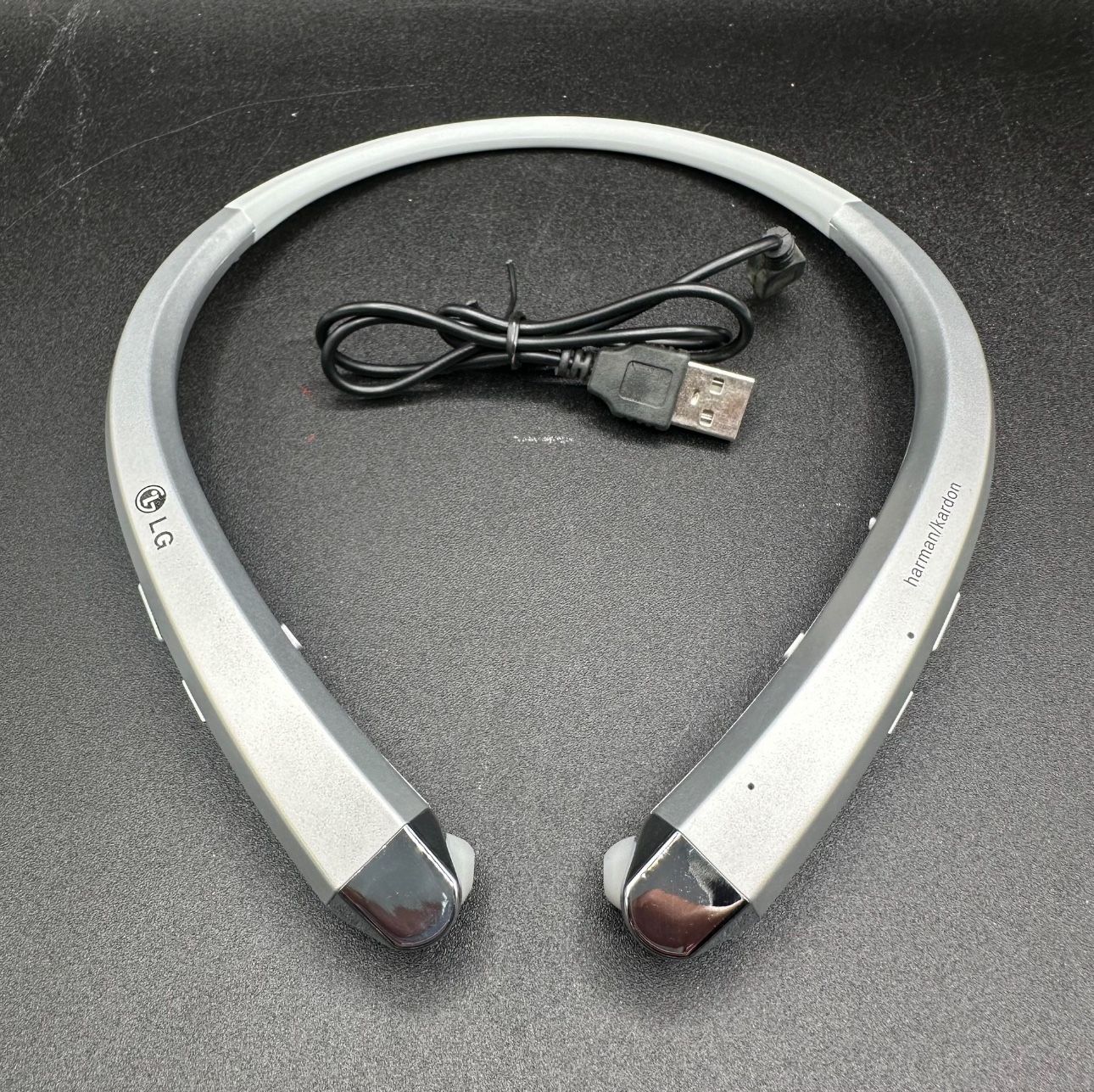 LG Tone Infinity HBS-910 Bluetooth Neckband Work Headphones Retractable Harman