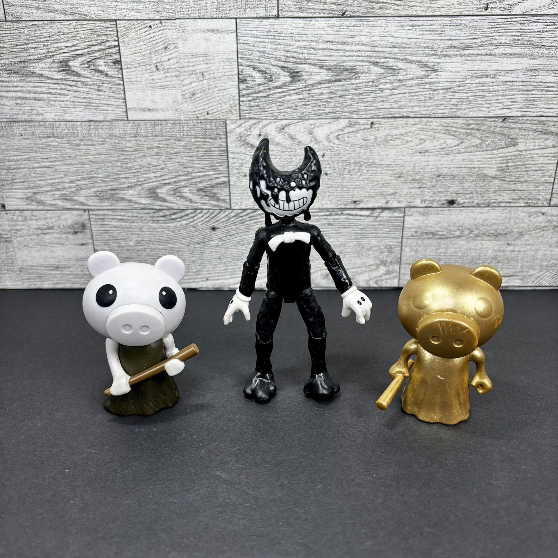 Bendy and the Ink Machine Phatmojo MEATLY GAMES Series 1 lot of 3