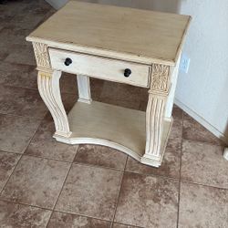 Side Table With Drawer 