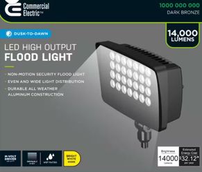 Commercial Electric LED Flood Light 14000 Lumens