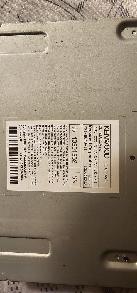 Kenwood Cd Player Electronics & Media