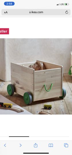 IKEA FLISAT Toy Storage With Casters  102.984.20 NEW