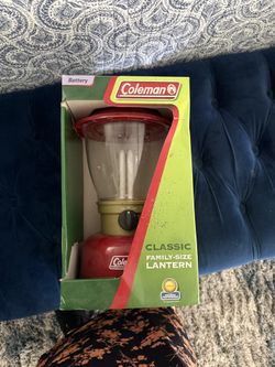 Coleman battery operated light