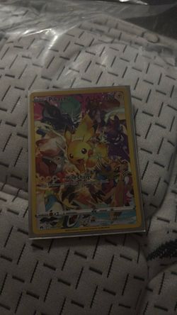Pikachu Full Art Pokémon Trading Card 160/159