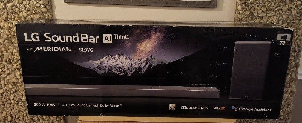 LG SOUNDSBAR (SL9Y) 4.1.2. With Subwoofer ( 500 Watts )