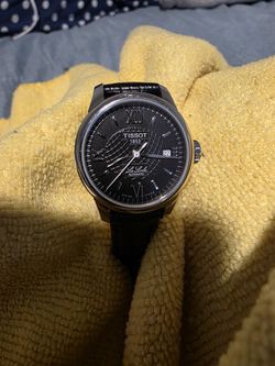 Tissot Le Locle Women's Automatic Watch - Black Dial, Leather Strap, Swiss Made