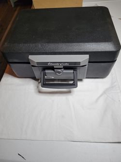 Sentry Safe Fireproof Safe Box with Key Lock.