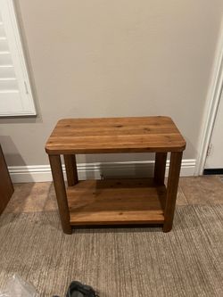 Single Wooden Side Table