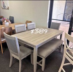 6-Pc Dining Table Set