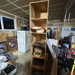 8’ Tall Plywood Shelf 