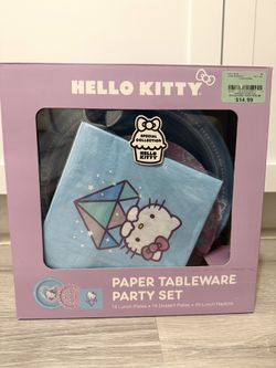 Hello kitty birthday Table Wear party set
