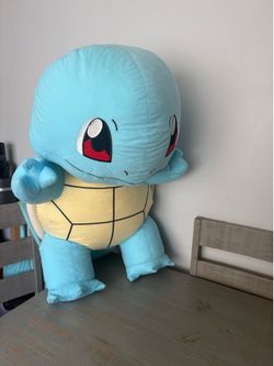 Giant Jumbo Squirtle Pokemon Toy Factor Stuffed 4ft - 48” Plush
