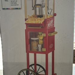 Nostalgia Popcorn Cart