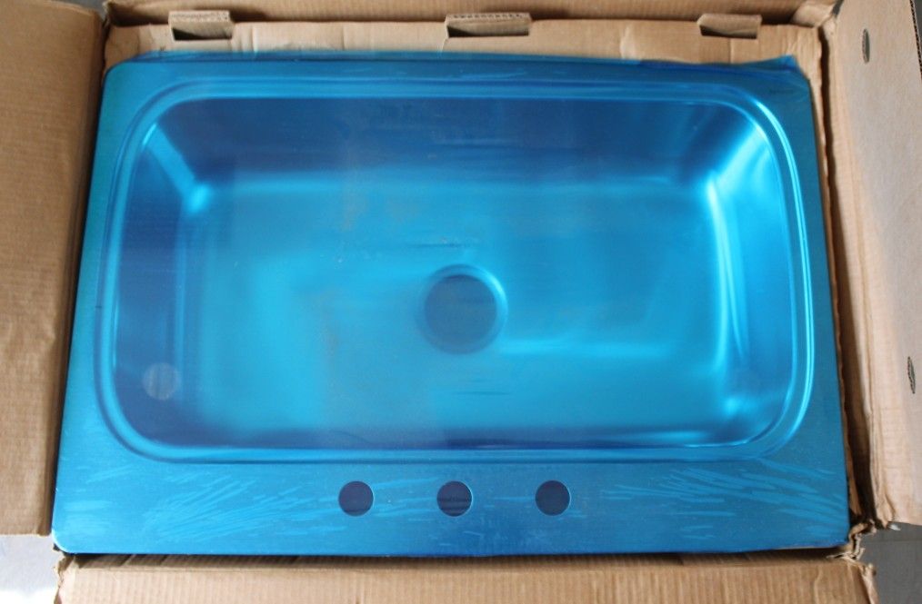 KOHLER K-3373-3-NA STAINLESS STEEL Verse Single-Basin Self-Rimming Kitchen Sink
