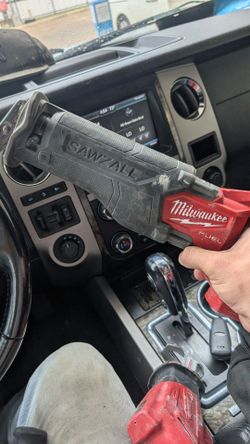 Milwaukee sawzaw 3672-20 grinder and hackzall
