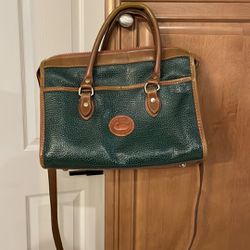 Green Leather Purse 