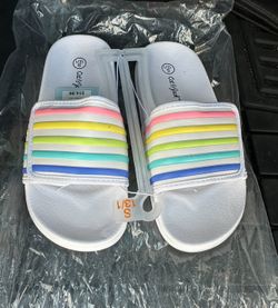 Slide Sandals Cat & Jack Girls Size 13/1