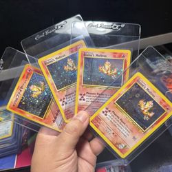 Blaine’s Moltres Lot Swirls 🌀Unlimited Holo Pokemon