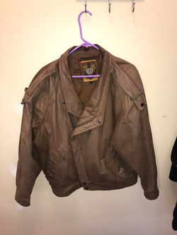 IOU leather jacket size L for Sale in Everett, WA - OfferUp