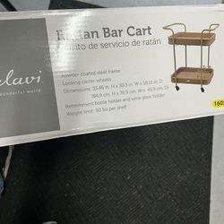 Rattan  Bar  Car ‘