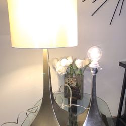 Set of 2 unequal stainless steel Modern Night lamp
