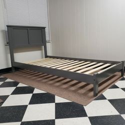 Extra Long Twin size bed frame - can DELIVER almost anywhere for $20 extra - used and in good condition 😍