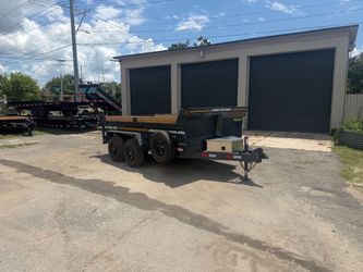 Southland 6 × 12 Low Side Dump Trailer 10k