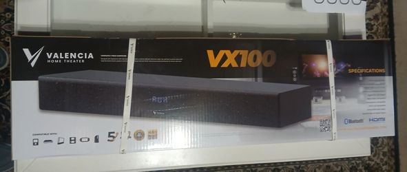 Valencia home théâtre sound bar Brand new In the box