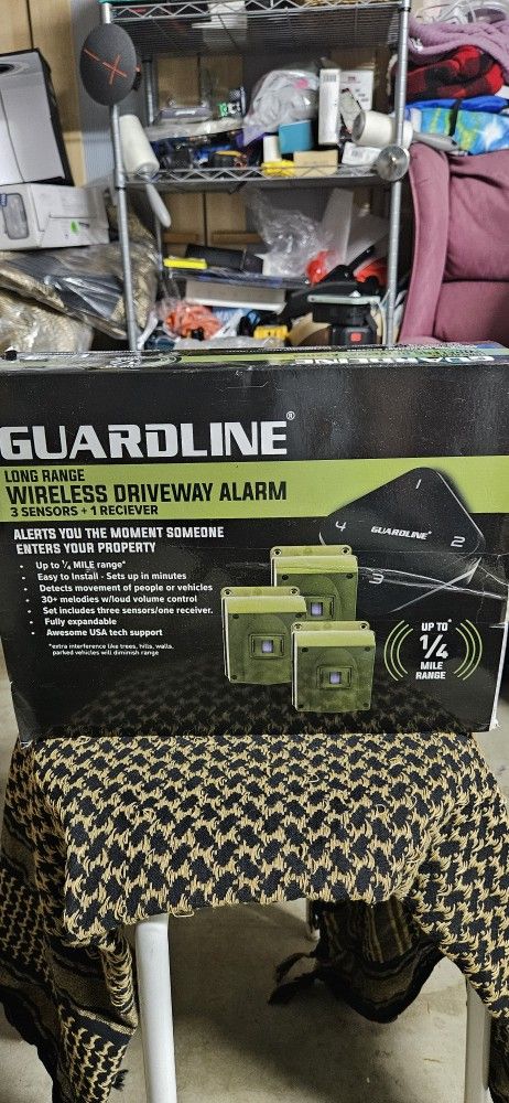 Guardline Foot Range Wireless Driveway Alarm