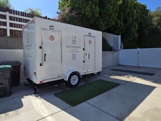 Luxury event restroom