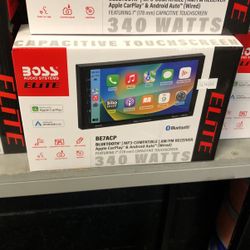 Boss Elite 7 Inch Apple CarPlay Stereo