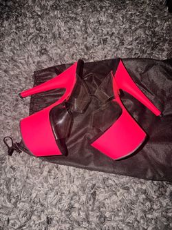 Pink heels