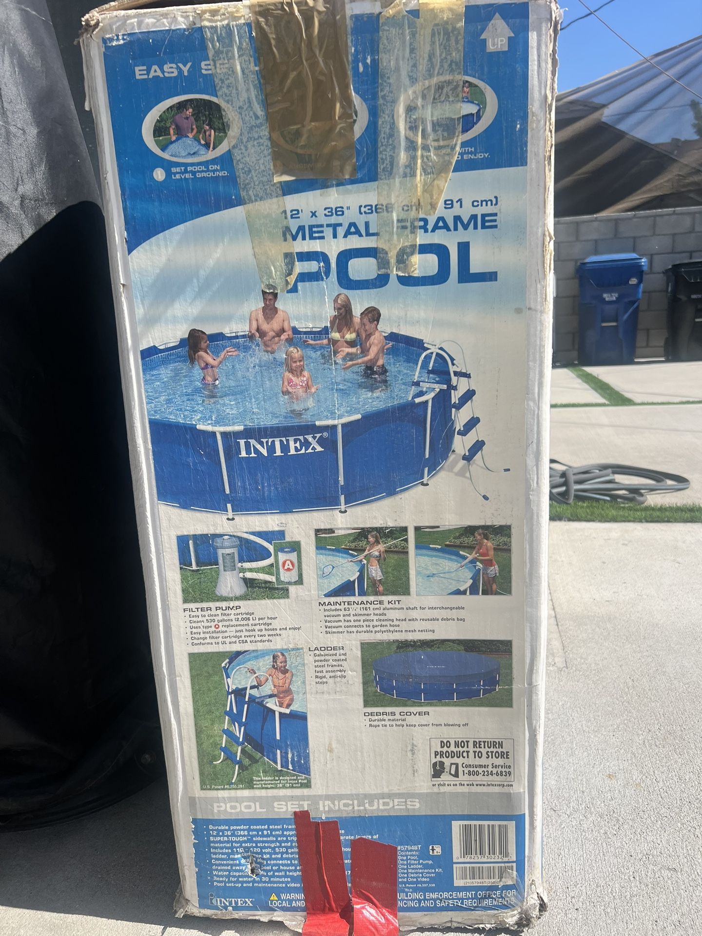 Metal Frame Pool