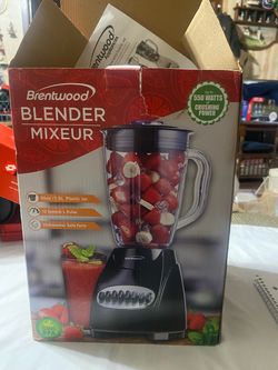 Brentwood 550W Blender with Plastic Jar
