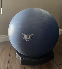 Exercise Ball and Base