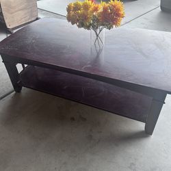 Wood Coffee Table 